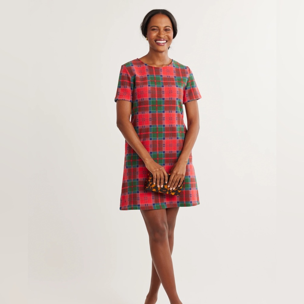 Dudley Stephens Annette tartan mini dress